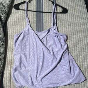 Cropped tank top